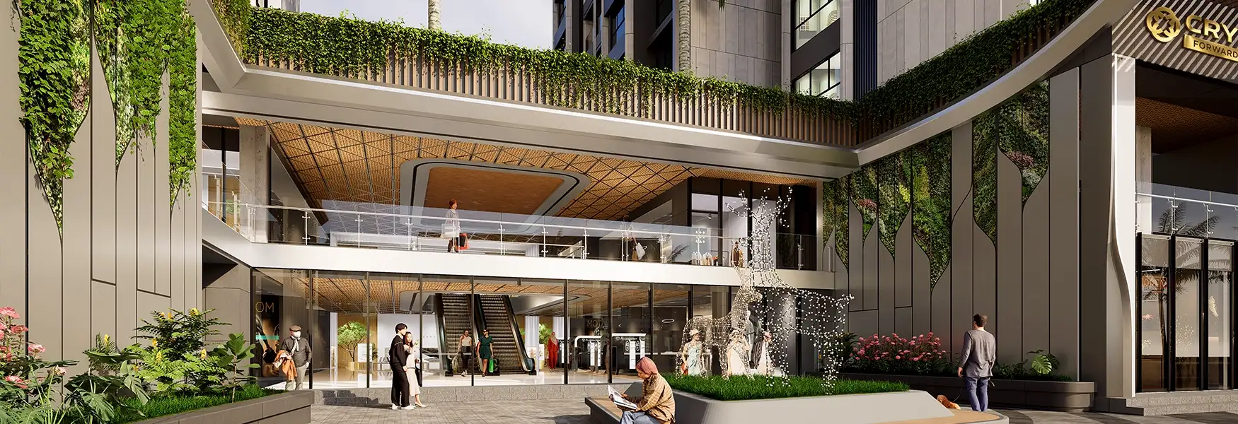 Crystal Primeridian Mumbai Entrance